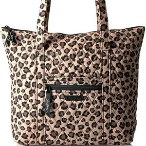 Vera Bradley leopard print tote